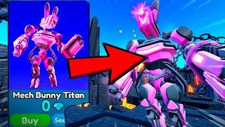 OMG!!  SOLD Mech Bunny Titan and Titan Bunny Man and Egg Launcher FOR 0 GEMS Toilet Tower Defence