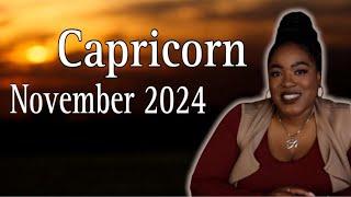 CAPRICORN “All Roads Lead to Success” NOVEMBER 2024 | Psychic Tarot Reading