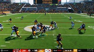 Madden NFL 25 - Cincinnati Bengals vs Pittsburgh Steelers - Gameplay (PS5 UHD) [4K60FPS]