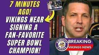  VIKINGS UNSTOPPABLE! SUPER BOWL CHAMP TO JOIN THE TEAM?! MUST SEE! VIKINGS NEWS TODAY