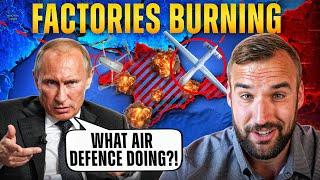 Russian Factories are Burned Down en Masse by Ukrainian Drones | Ukraine War Update