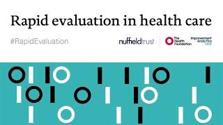 Patient and public involvement in rapid evaluation: what it means and how it can be done