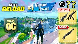 OG Fortnite Reload | High Kill Gameplay | Keyboard & Mouse