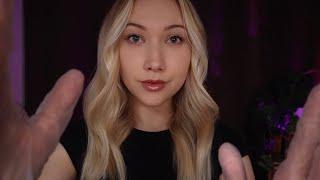 ASMR Fast MASSAGE with Gloves | Face, Neck, Hands (fast taps, crinkly glove sounds)