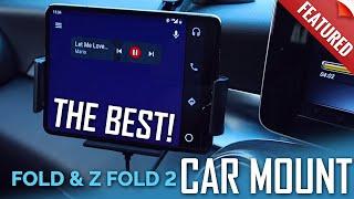 THE BEST Car Phone Mount for the Galaxy Z Fold 3