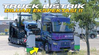 NGABISIN BATERAI TRUCK LISTRIK RENAULT E-TECH T