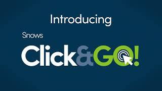 Buying your next vehicle from Snows couldn't be simpler with Click & Go