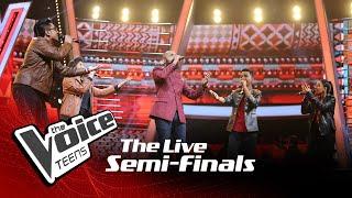 Team Dumal | Sakiya Sagawwata (සකිය සගව්වට)  | The Live Semi Finals | The Voice Teens Sri Lanka