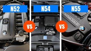 Ultimate BMW Engine Showdown: N52 vs N54 vs N55 – Which One Should You Choose? | Comparison & Review