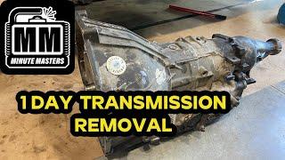 How to Remove a Transmission By Yourself | 1995 Ford F150