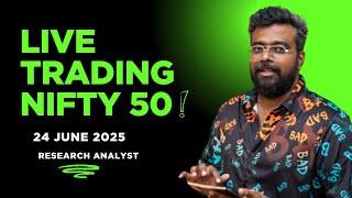 Bank Nifty Live Options Trading: JUNE 24TH #BankNiftyTradingLive | Learn Trading the Easy Way 2025.