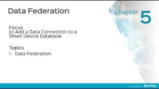 Chapter 5: Introduction - Data Federation