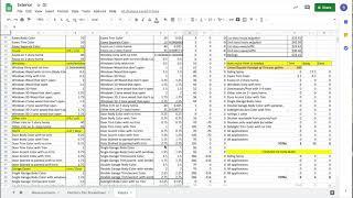 Estimating Painting Made Easy with Spreadsheets