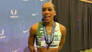 Alexis Holmes Drops Meet Record 50.34 For 400m To Win USATF Indoor Championships