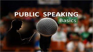 Public Speaking Basics PPT