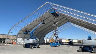 Fort Wainwright Logistics Civil Augmentation Program (LOGCAP) construction progress