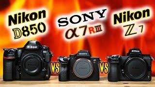 Nikon D850 vs Sony a7R III vs Nikon Z7 | Which Camera to Buy? (2019)