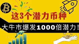 盘点3大潜力币种，可能会是下一个千倍币！近期加密市场分析，我们应该如何应对当下的行情？