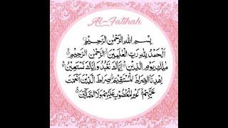 Surah al-Fatihah 41x