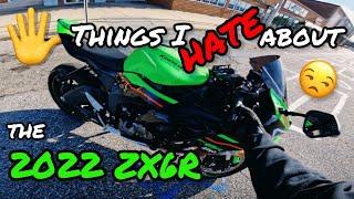 FIVE THINGS I HATE ABOUT THE 2022 ZX6R (636) KRT | BEGINNER RIDER’S TAKE | MOTOVLOG