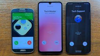 Samsung Galaxy S4 (2013) vs A24 (2023) vs S24+ (2024) Incoming Calls with Over the Horizon Ringtones