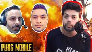 PUBG MOBILE with Ducky Bhai, MrJayPlays, JG Gaming (Chicken Dinner)