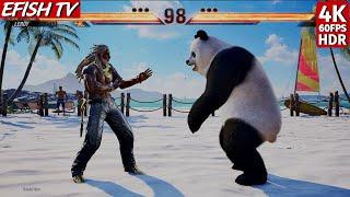 Leroy vs Panda (Hardest AI) - Tekken 8