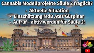 Entkriminalisierung Säule 2 - Stehen Cannabis Modellprojekte auf der Kippe? Alternative KCanWV? Info