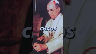 What was the Pope doing during WW2?  #shorts #ww2 #pope #history