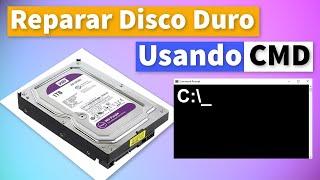 Reparar Disco Duro Usando SOLO el CMD - Increíble Método de Restaurar un Disco Duro Dañado