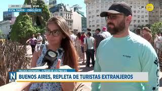 Buenos Aires, repleta de turistas extranjeros │N20:30│ 03-01-2025