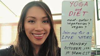 LIVE: Yoga & Diet - Should Yogis be Vegetarians?