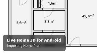 Importing Home Plan - Live Home 3D for Android Tutorials