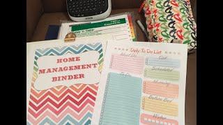 Home Management Binder