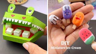 DIY Easy Paper Craft When You’re Bored | Miniature Craft Ideas | school supplies #diy