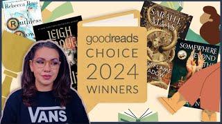 LET’S TALK ABOUT THE GOODREADS CHOICE AWARDS WINNERS  fantasy, romantasy, ya fantasy