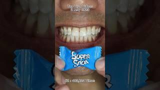 “Super Sour” Nobel Super Soda Candy ASMR #Shorts #ASMR #ChewingSounds