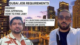 how to Find Job in dubai | Dubai Job market 2024 | Suggestion from Mr Qasim 11 years expereinced
