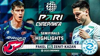 Fakel vs. Zenit-Kazan | HIGHLIGHTS | Semi-Finals | Round 3 | Pari SuperLeague 2024