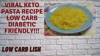 Viral Keto Pasta Noodles Low Carb Diabetic Friendly