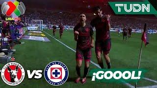 ¡QUE GOLAZO! Reynoso se luce | Tijuana 3-0 Cruz Azul | Liga Mx -AP2024 - 4tos de Final - IDA | TUDN