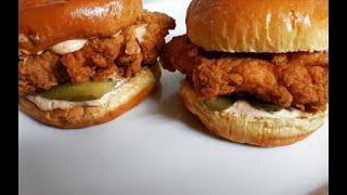 Popeyes Chicken Sandwich/ Super Easy Homemade, (Step-by-Step )