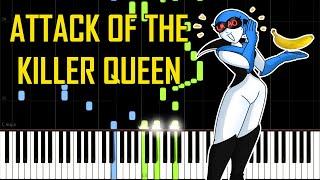 Attack of the Killer Queen - Deltarune Chapter 2 (Synthesia Piano Tutorial)