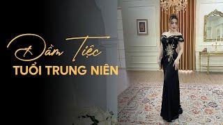 Mẫu đầm đen dự tiệc sang quý phái0 189|CECELIA| Đặt hàng liên hệ: 0862992168  áo dài đầm dự tiệc