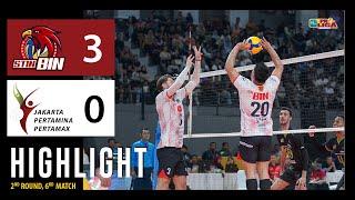 HIGHLIGHT JAKARTA STIN BIN VS JAKARTA PERTAMINA PERTAMAX | 2ND ROUND PROLIGA 2024