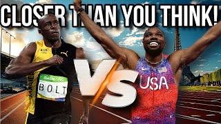 The Ultimate Noah Lyles vs Usain Bolt Comparison