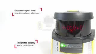 Safeguarding accesses, dangerous areas or danger points with RSL 400 safety laser scanner