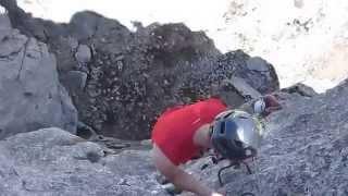 Via Ferrata del Camorro, parte superior, SENDERO SUR