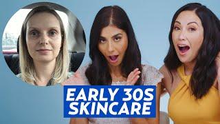 Early 30s Anti-Aging Skincare Routine for Alisa! | DERM REACTS