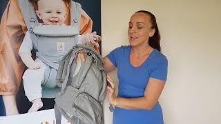 Ergobaby Omni 360 Buttons  "Grey to Face Away"